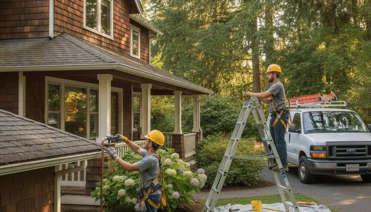 Plumber providing repair service in Vancouver, WA for a local plumbing business
