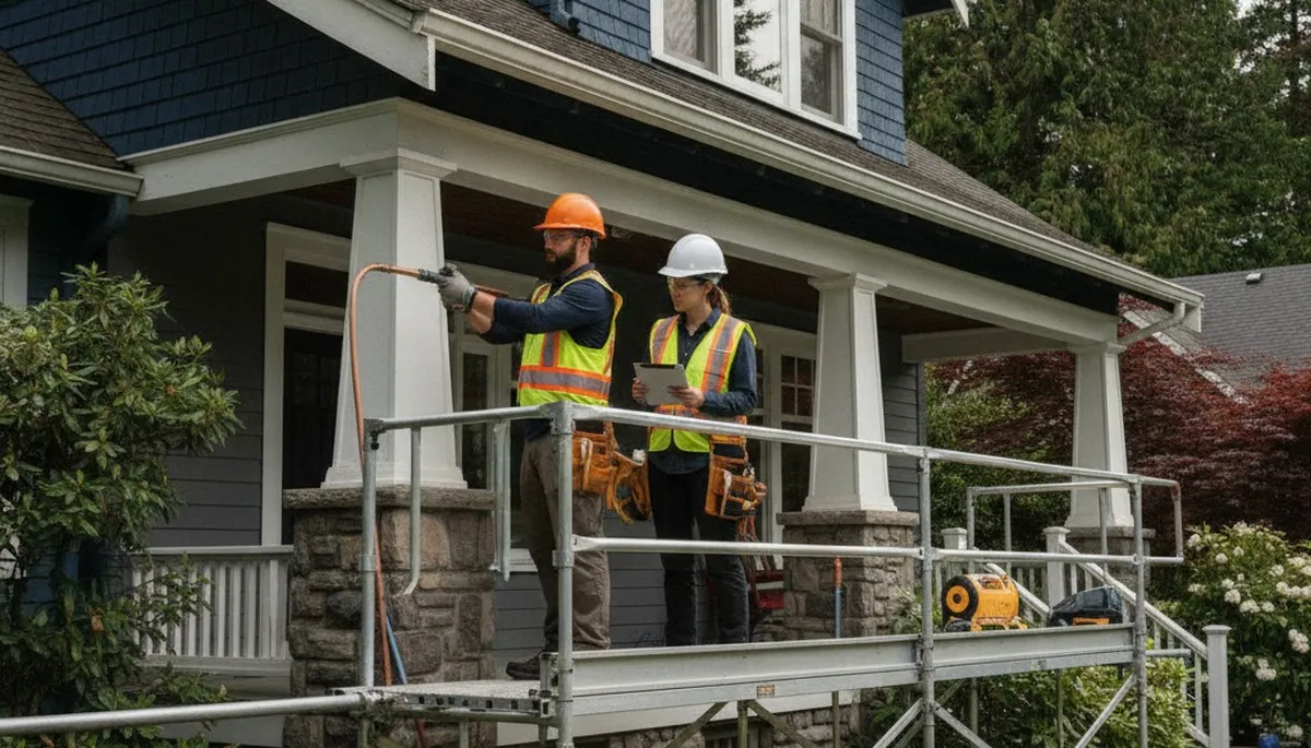 Plumber repairing pipe in Vancouver, WA for reliable plumbing service