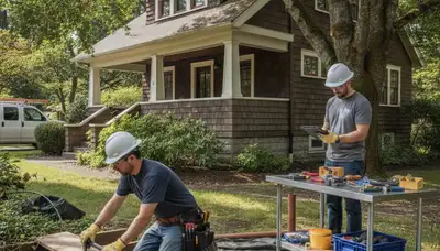 Plumber providing plumbing repair services in Vancouver, WA for a local home or business