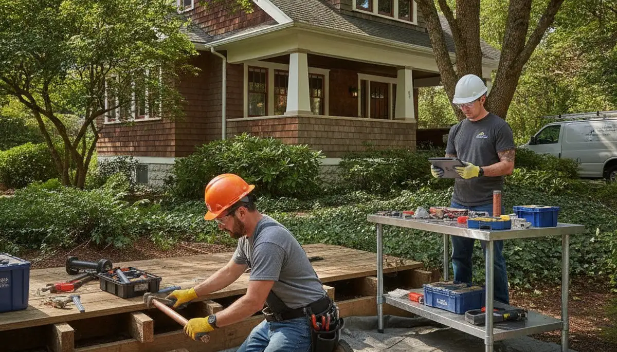 Plumbing repair service in Vancouver, WA for residential and commercial plumbing issues