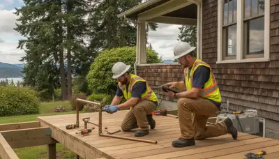 Plumber providing repair service in Vancouver, WA for a local plumbing business