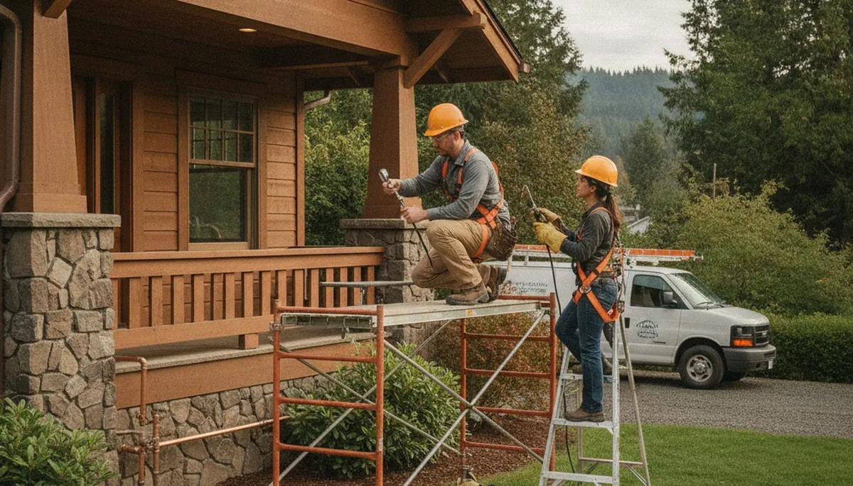 Plumber providing plumbing repair services in Vancouver, WA for homes and businesses