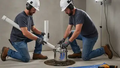 Sump pump installation for Vancouver, WA home basement flood protection by On Call Plumbers