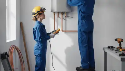 Tankless water heater installation service in Vancouver, WA by On Call Plumbers
