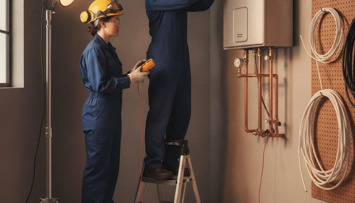 Tankless water heater installation service for Vancouver, WA homes by On Call Plumbers