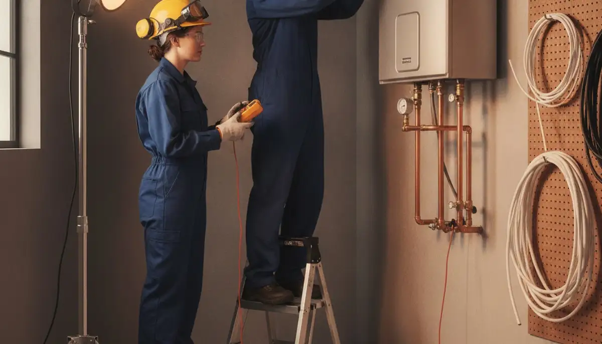 Tankless water heater installation service for Vancouver, WA homes by On Call Plumbers
