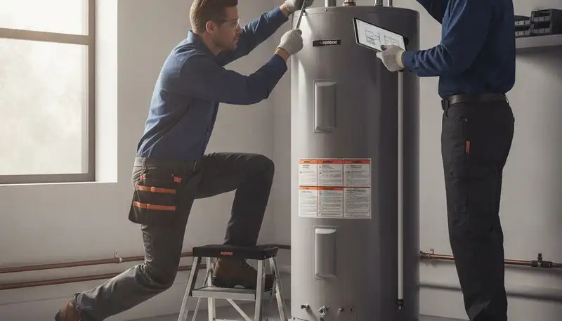 Water heater repair plumber servicing a Vancouver, WA home for fast, reliable plumbing service